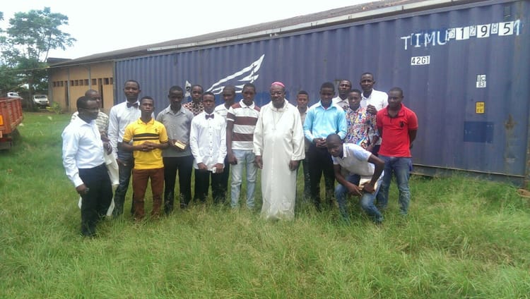 Finalmente il container a Mbanza Congo!