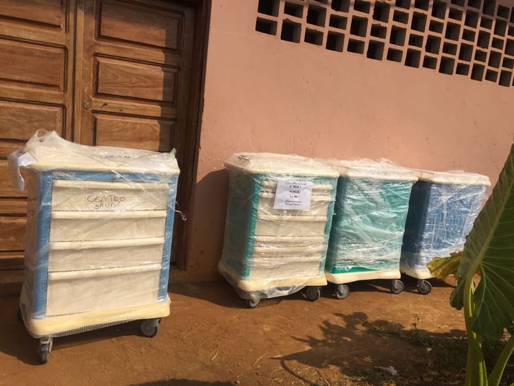 Il secondo container è arrivato a Mbanza Congo!