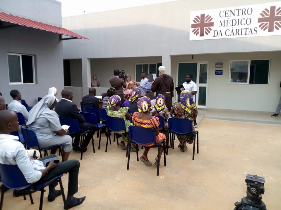 Inaugurazione Nuovo ambulatorio medico Mbanza Congo